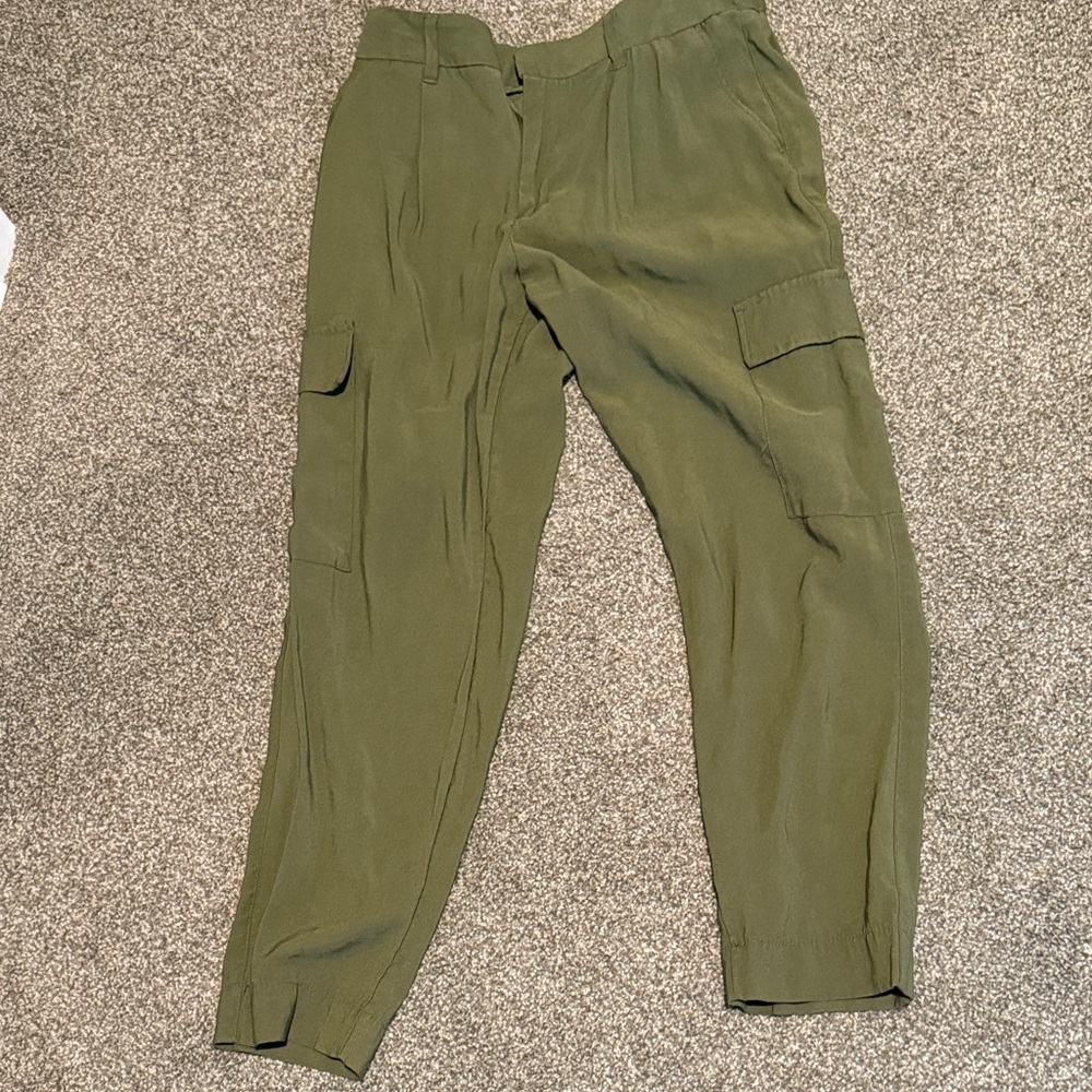Olive Green Cargo Pants